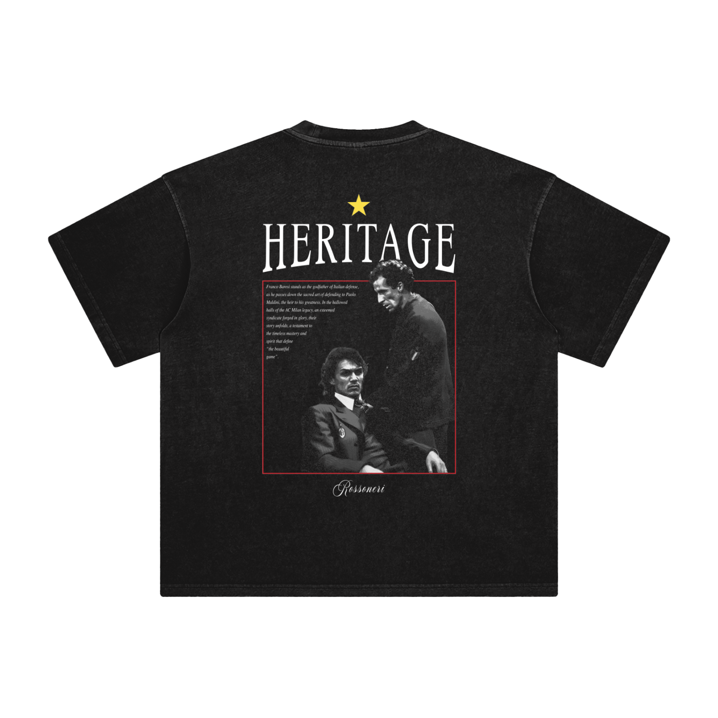 "HERITAGE" BARESI & MALDINI (BACK GRAPHIC)