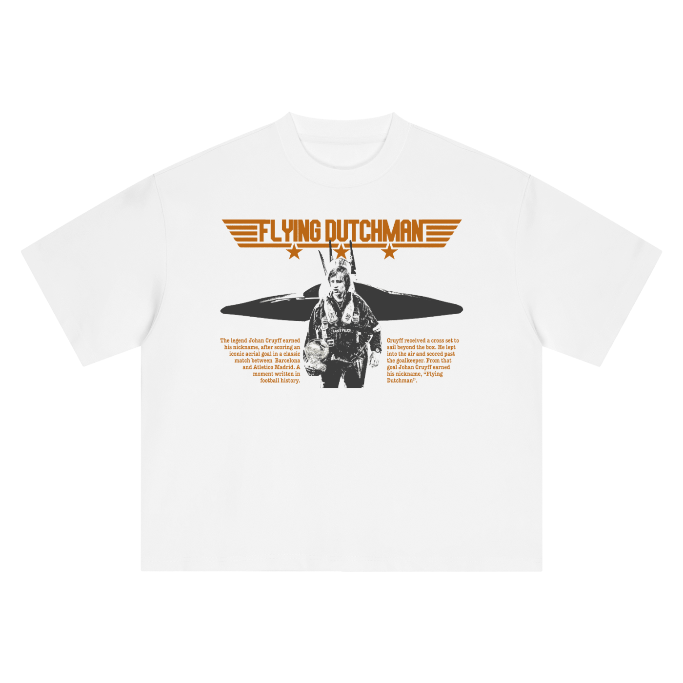"FLYING DUTCHMAN" BOXY OVERSIZED T-SHIRT