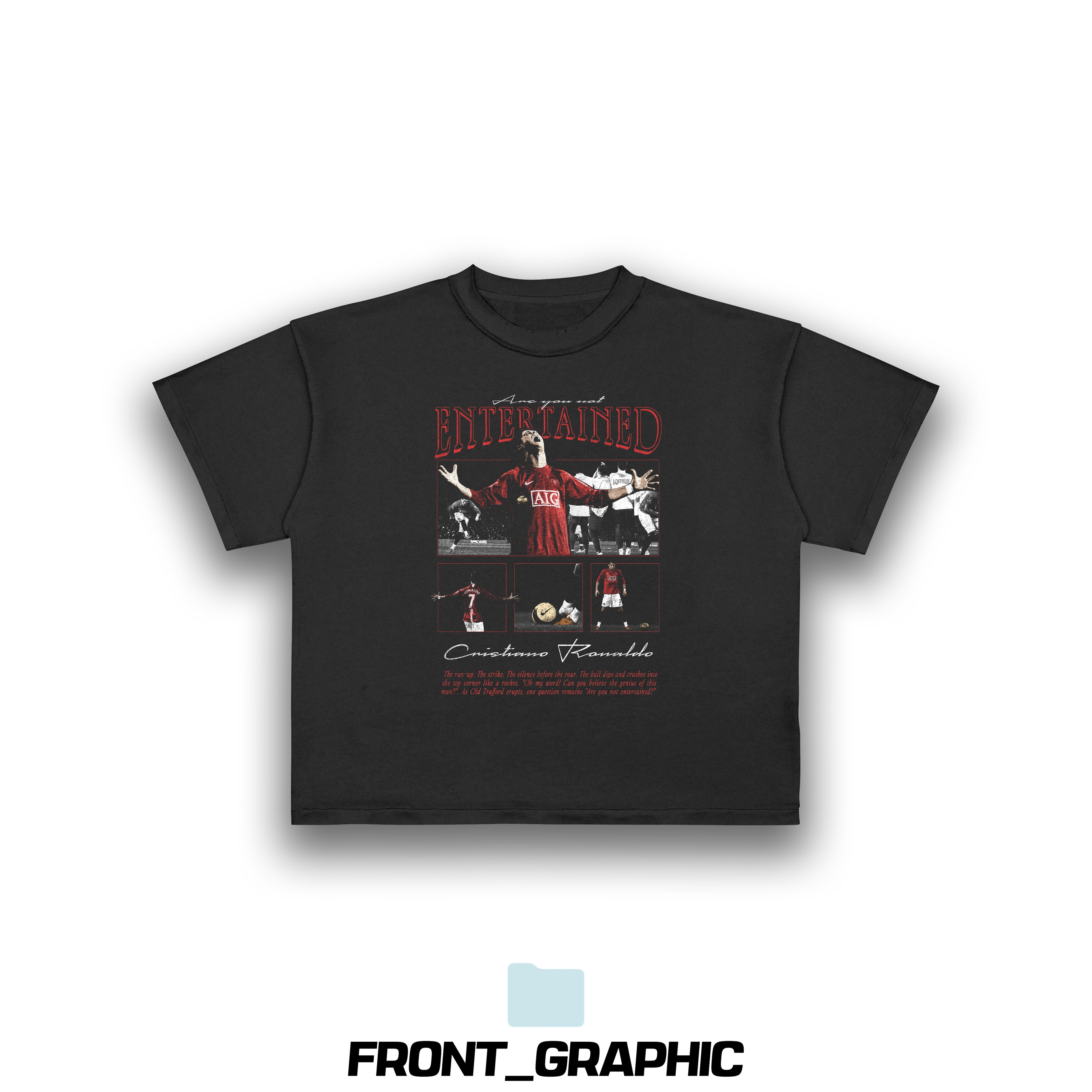 "ENTERTAINED?" CRISTIANO RONALDO