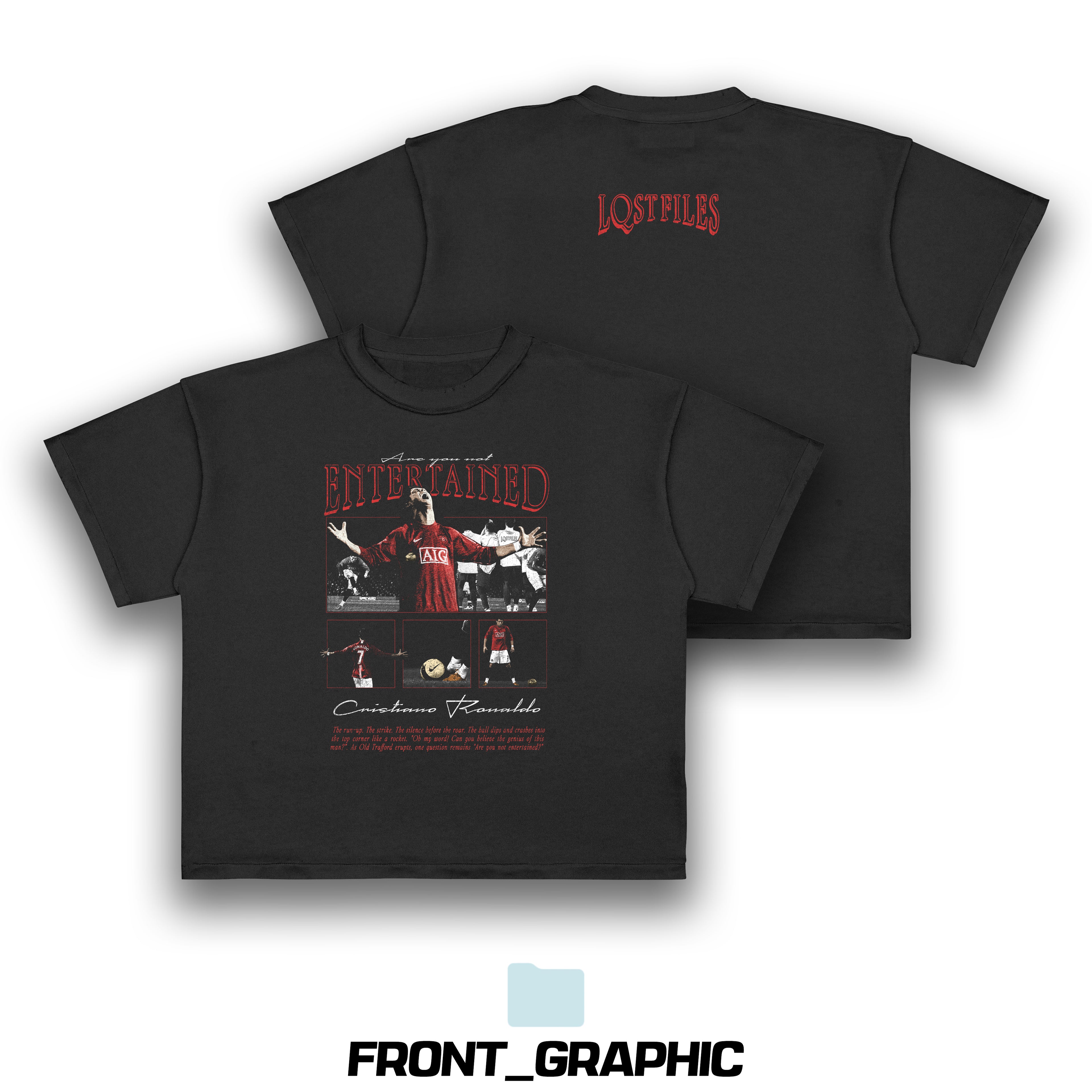 "ENTERTAINED?" CRISTIANO RONALDO