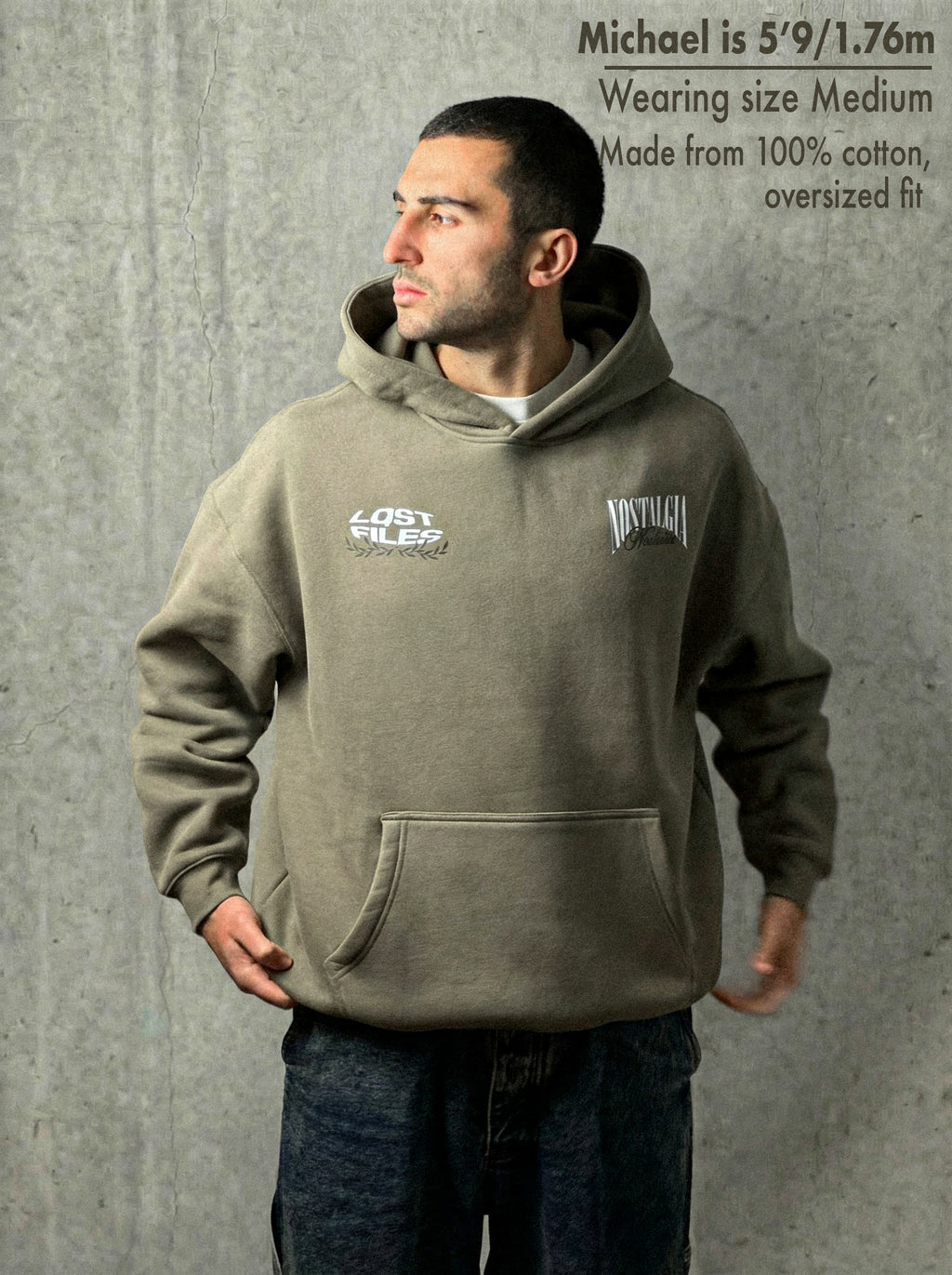 CREAMY BEIGE NOSTALGIA MERCHANTS HOODIE