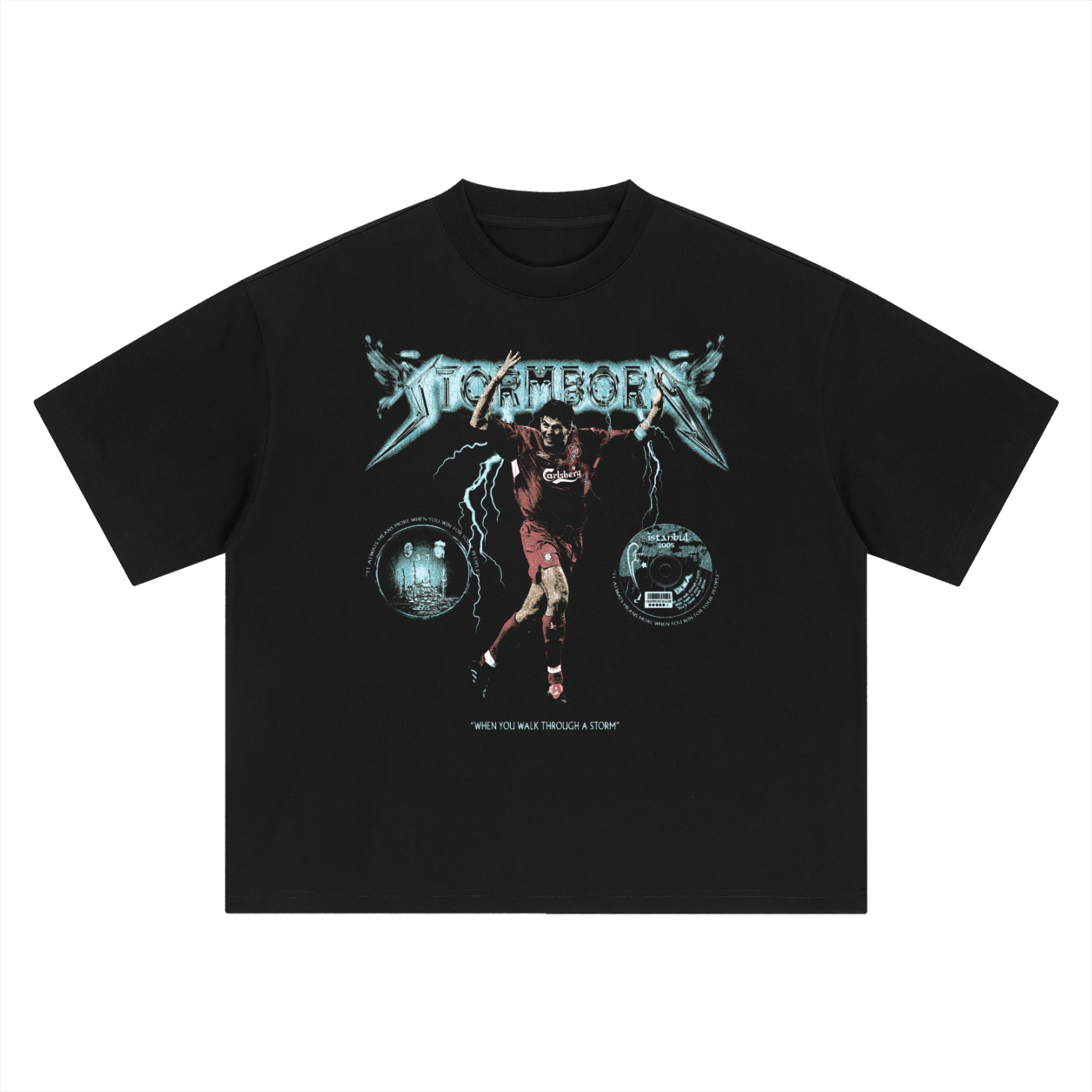 "STORMBORN" BOXY OVERSIZED T-SHIRT