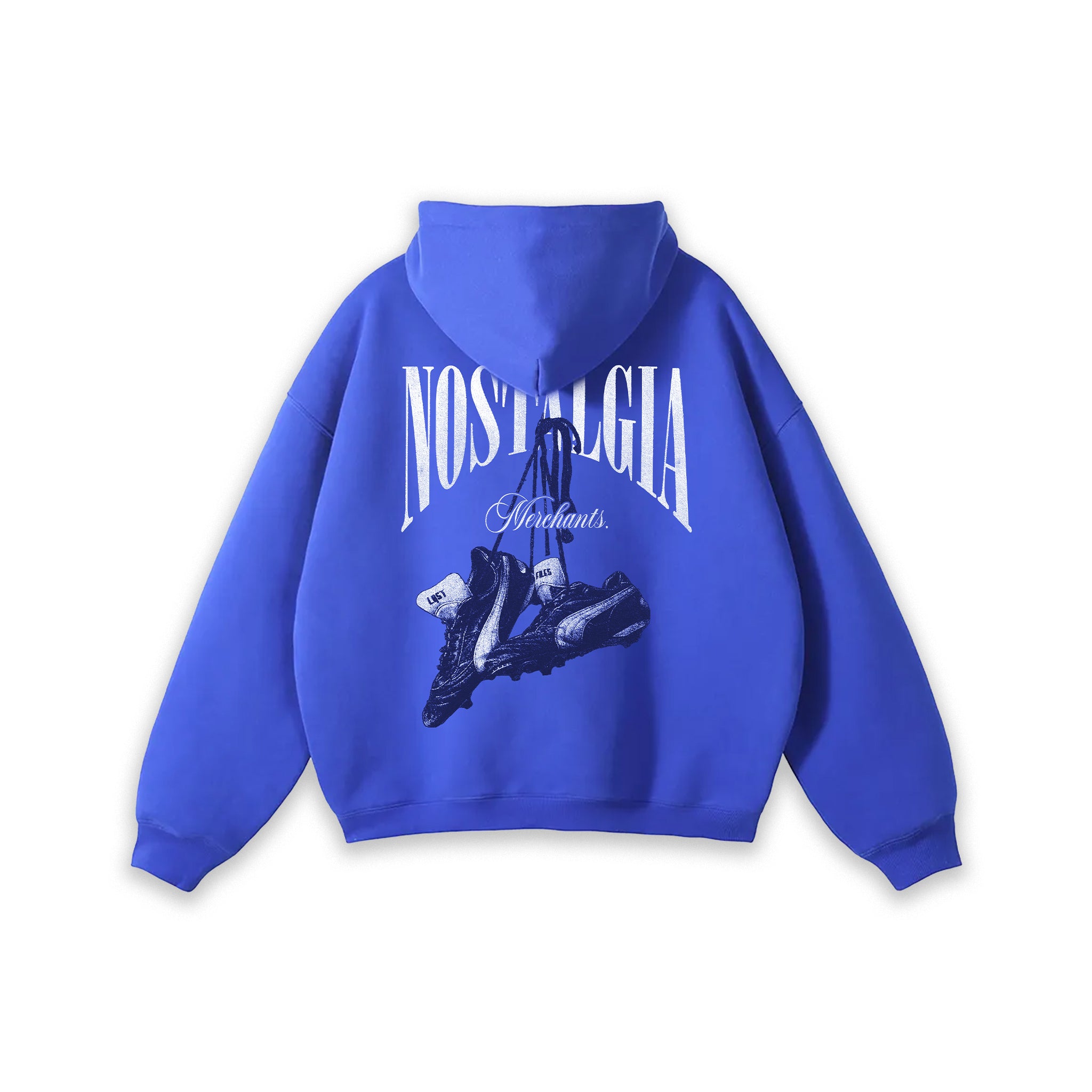 COBALT BLUE NOSTALGIA MERCHANTS HOODIE