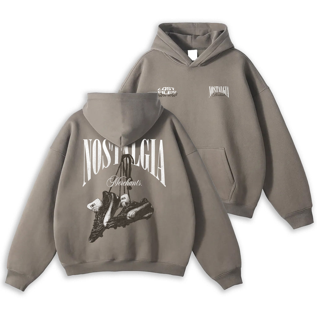 CREAMY BEIGE NOSTALGIA MERCHANTS HOODIE