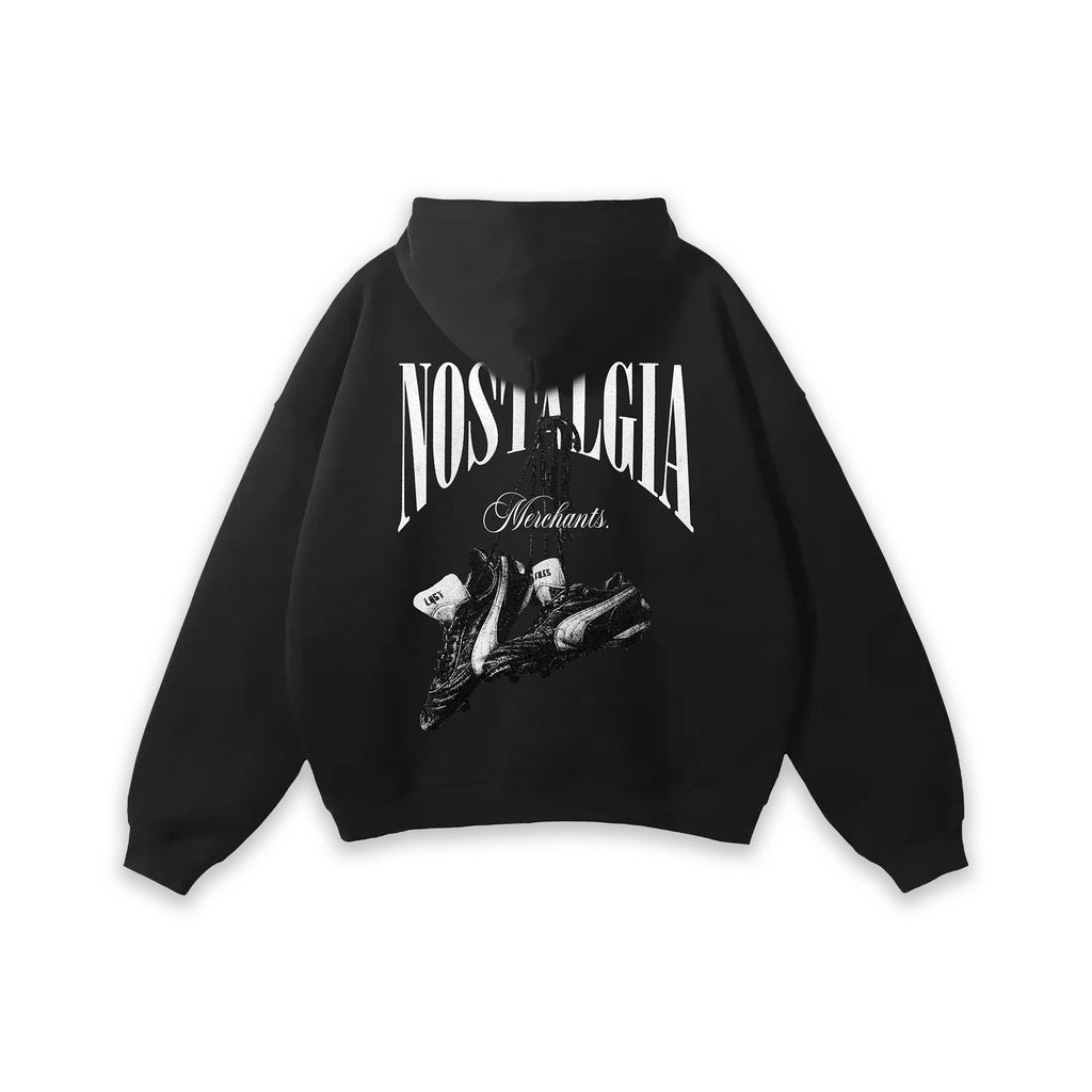 JET BLACK NOSTALGIA MERCHANTS HOODIE