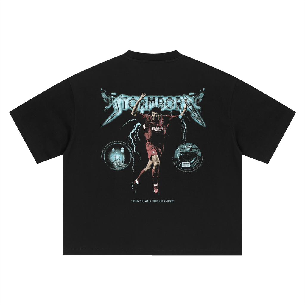 "STORMBORN" BOXY OVERSIZED T-SHIRT