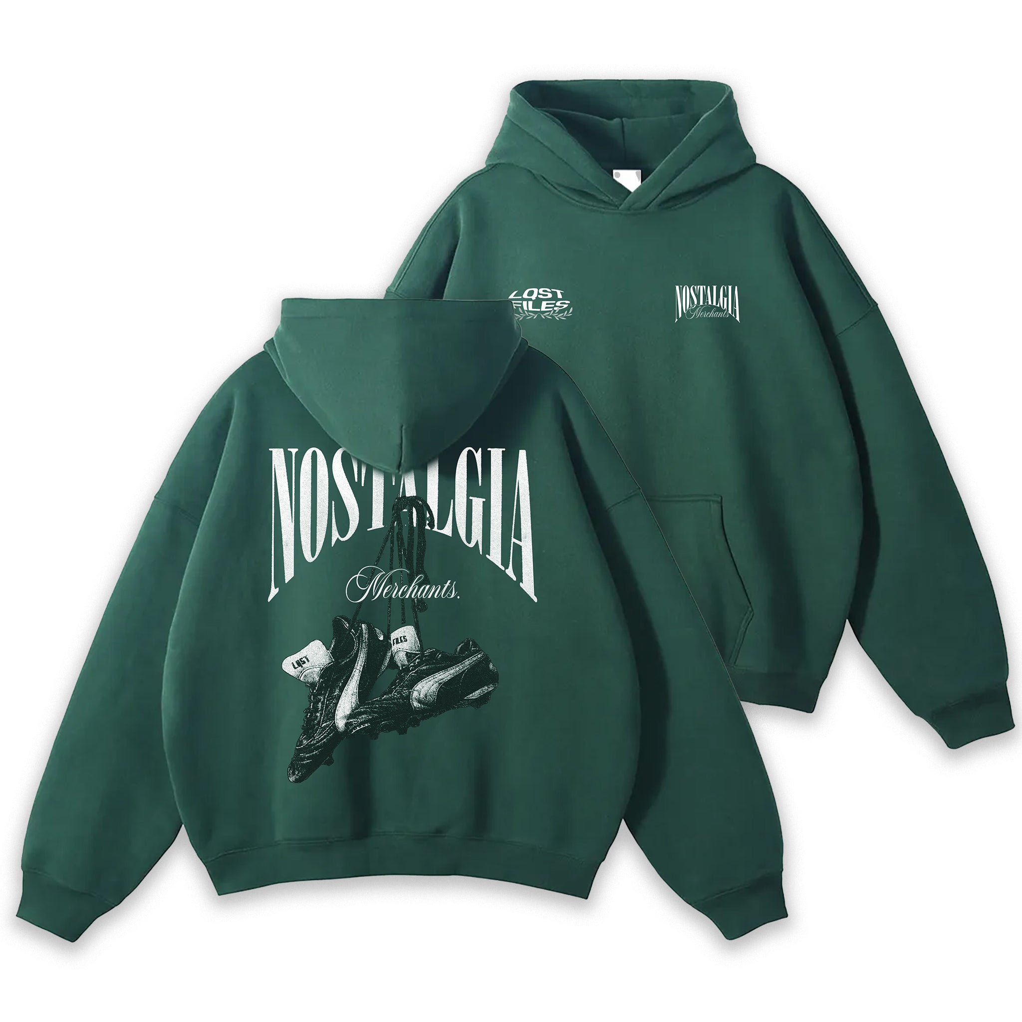 EDEN GREEN  NOSTALGIA MERCHANTS HOODIE