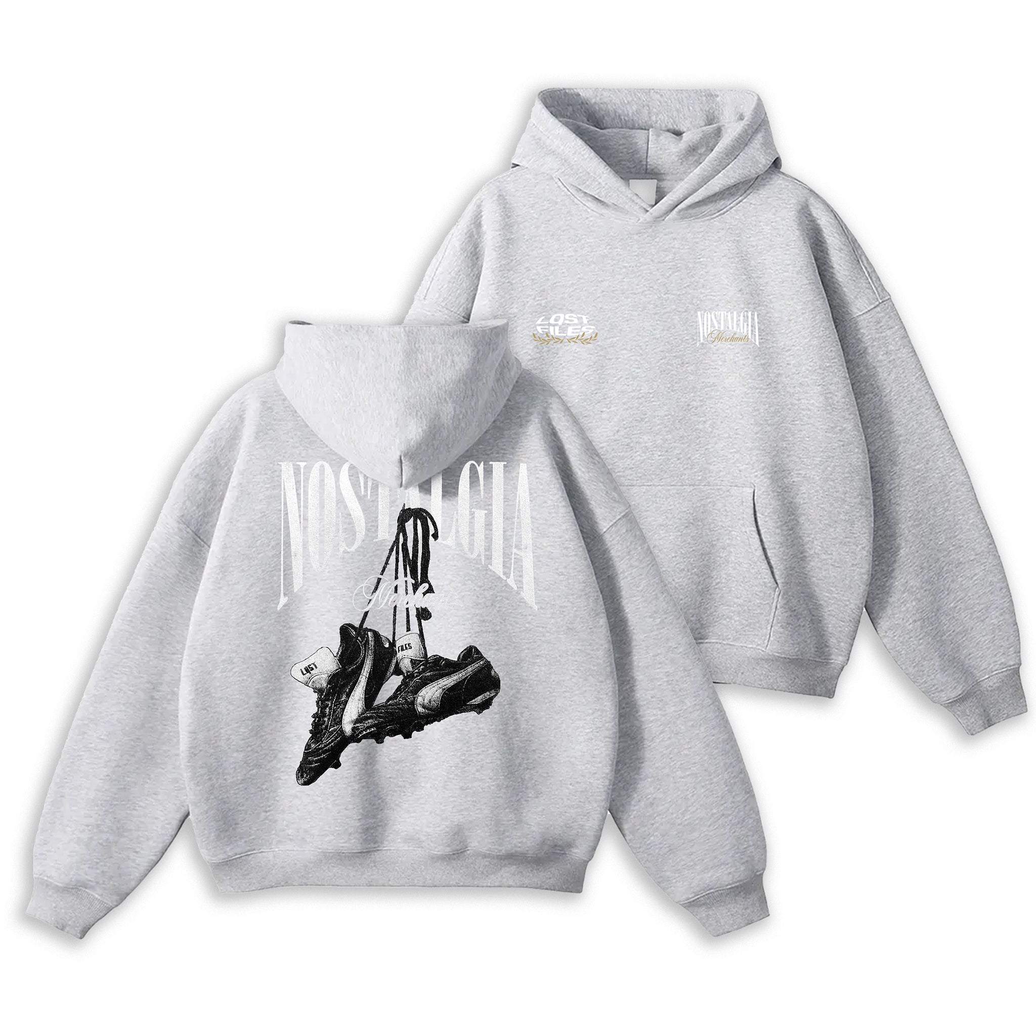 FLOWER GREY NOSTALGIA MERCHANTS HOODIE