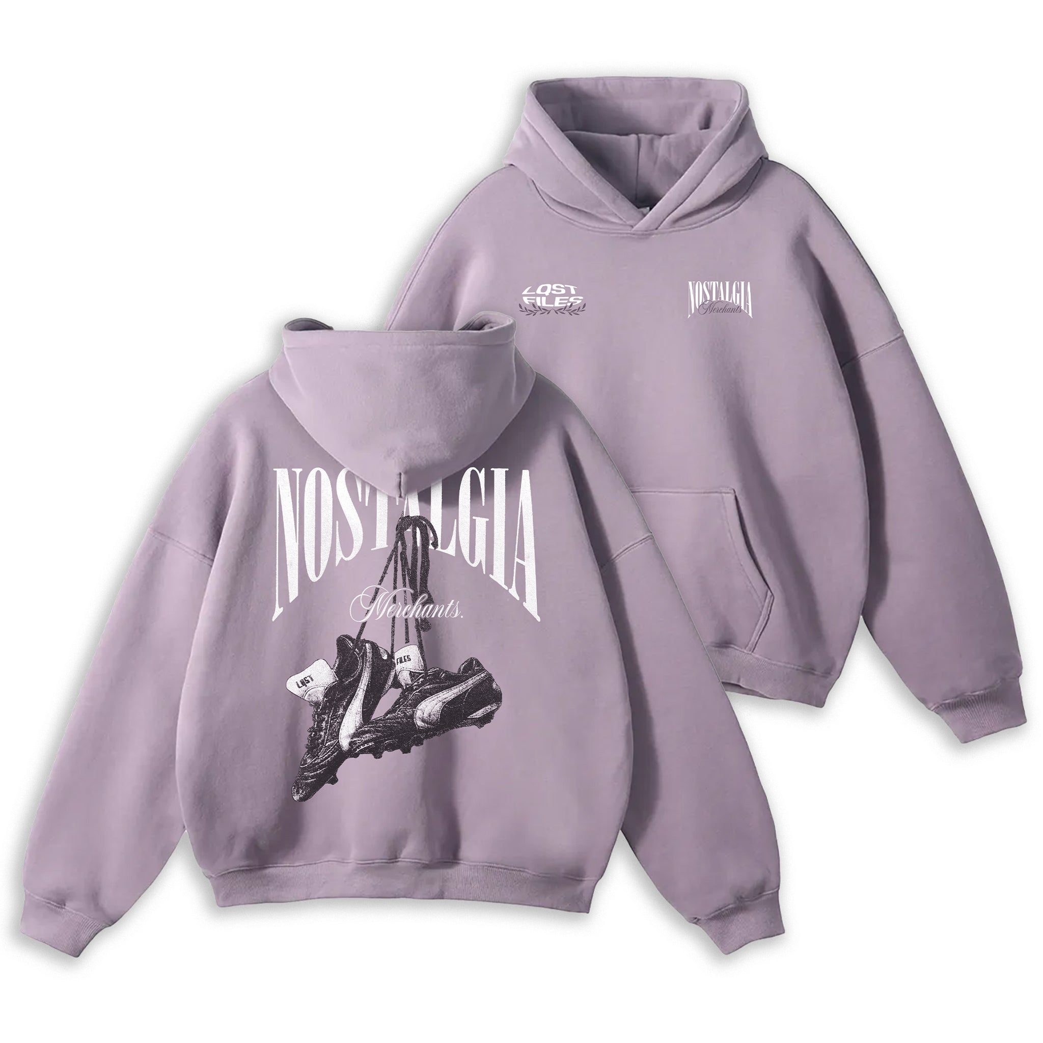 MISTY LILAC NOSTALGIA MERCHANTS HOODIE