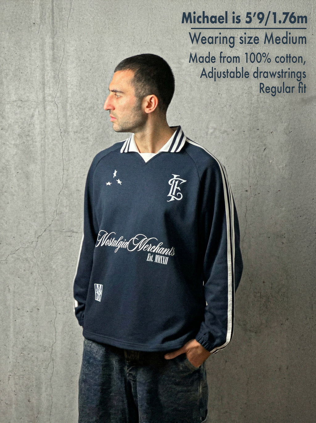 NAVY NOSTALGIA MERCHANTS POLO