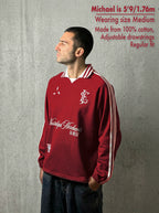 RED NOSTALGIA MERCHANTS POLO