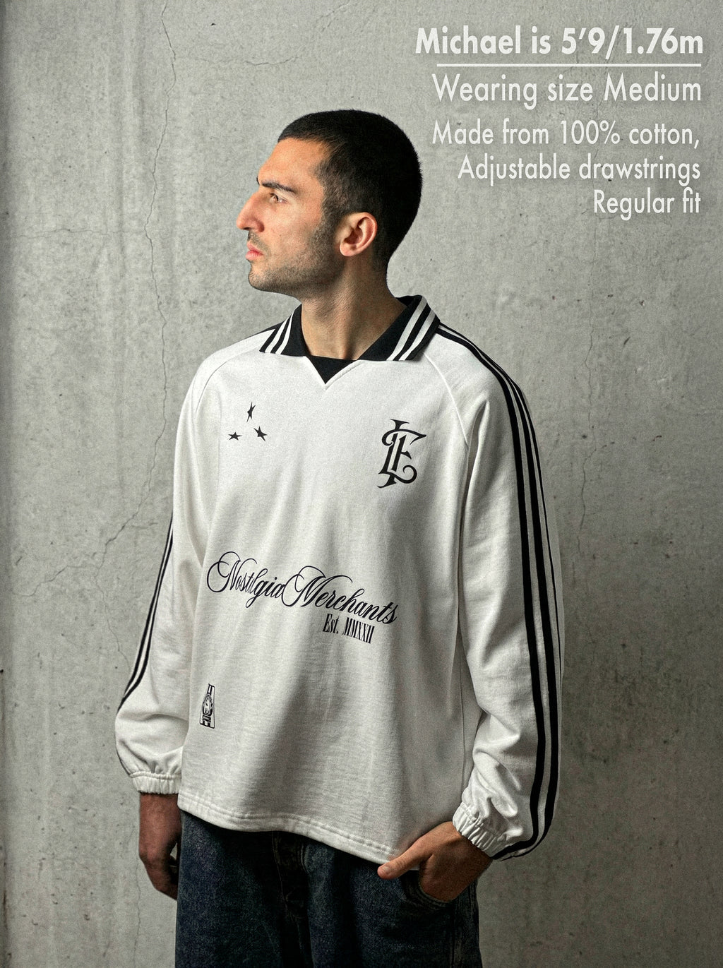 WHITE NOSTALGIA MERCHANTS POLO